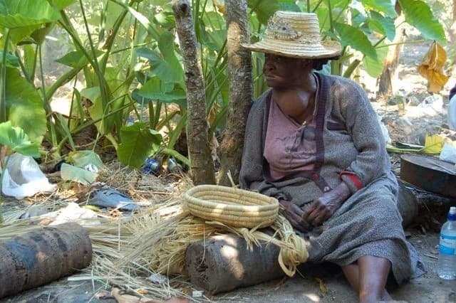 Traditional Basket Weaving in Red Bays