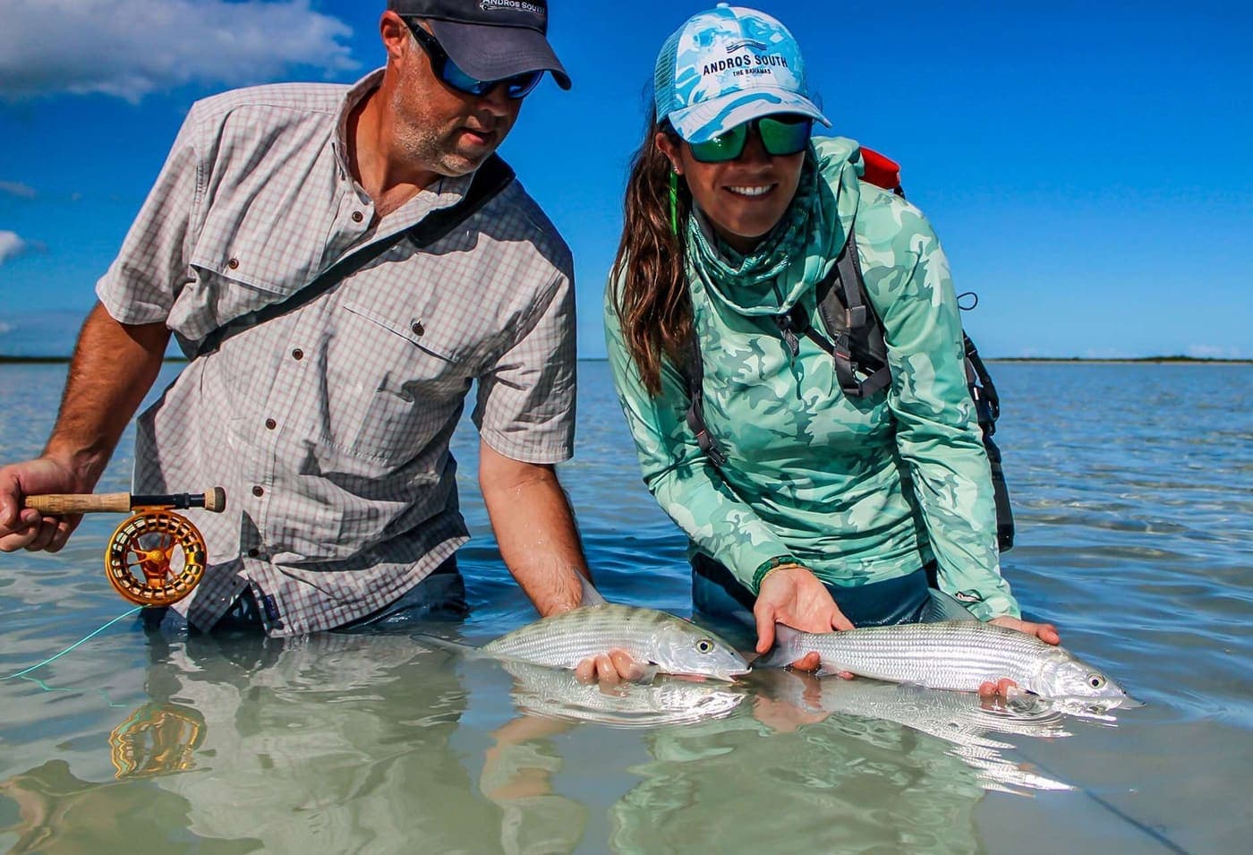 Bonefish Catch on South Andros Flats