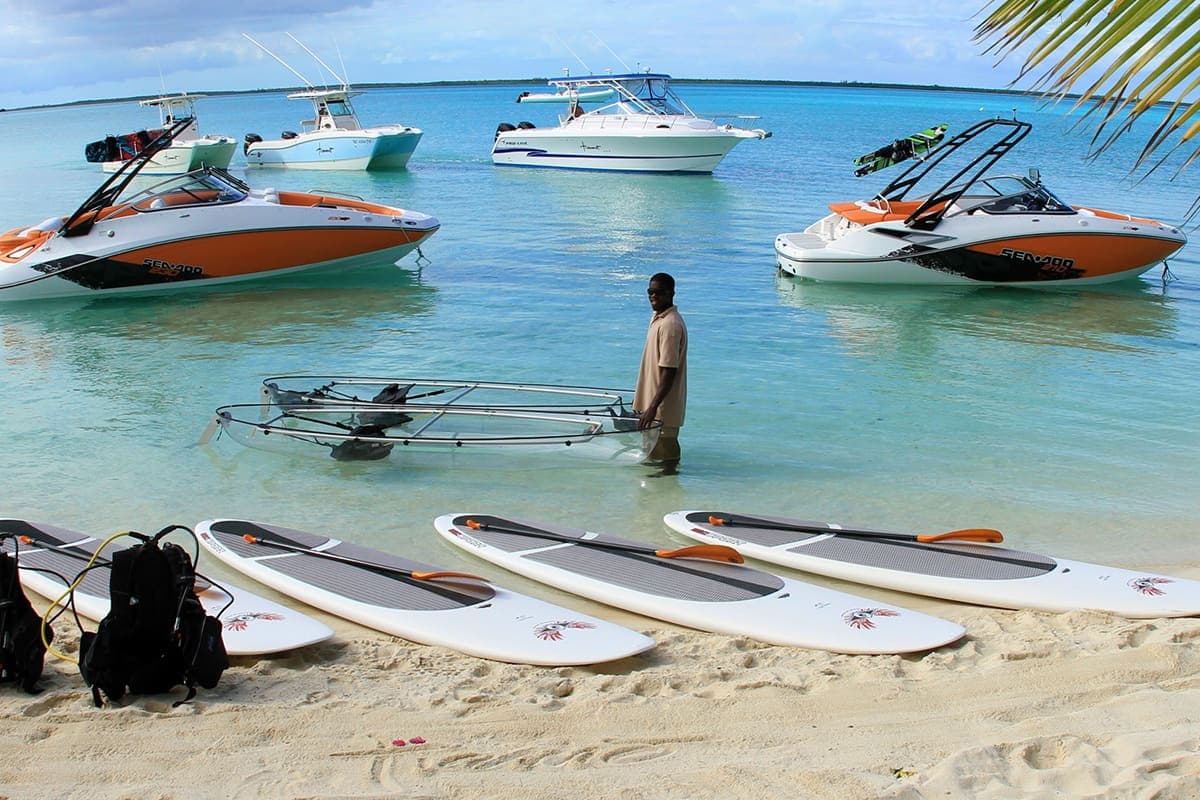 Tropical Water Sports Setup