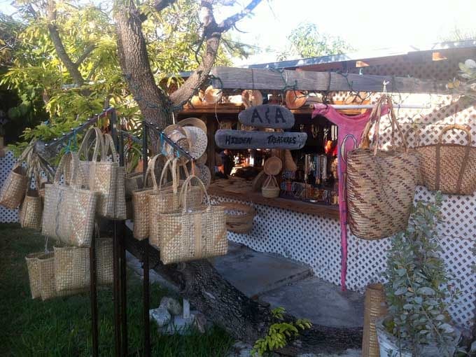 A&A Hidden Treasures Straw Market Stall