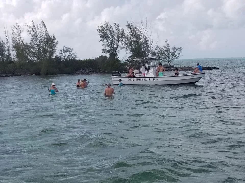 Swim-with-Pigs Boat Excursion