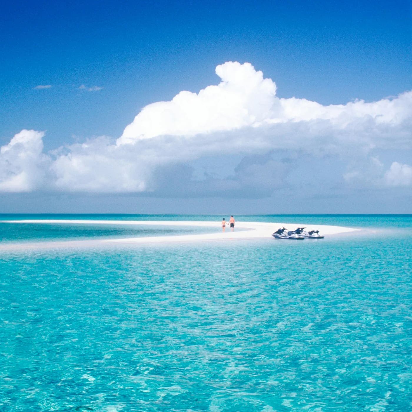 Tropical Sandbar Stroll