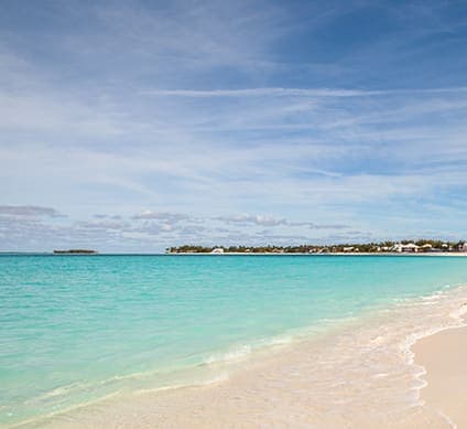 Tropical Beach at Treasure Cay