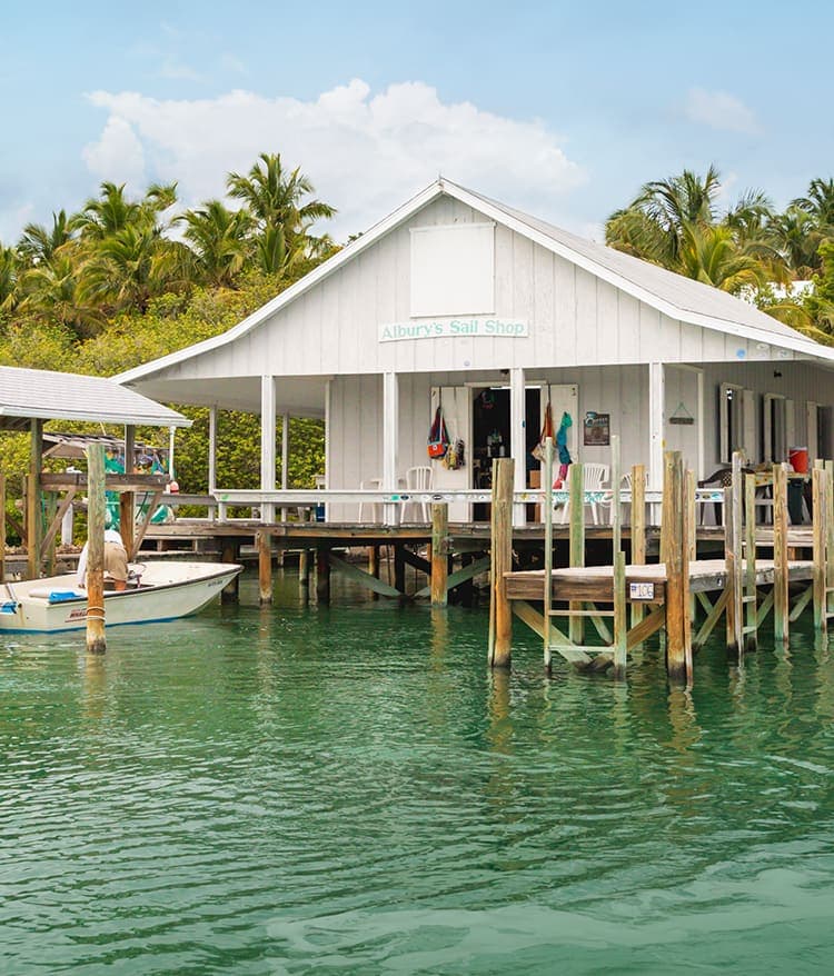 Albury’s Sail Shop on Man-O-War Cay