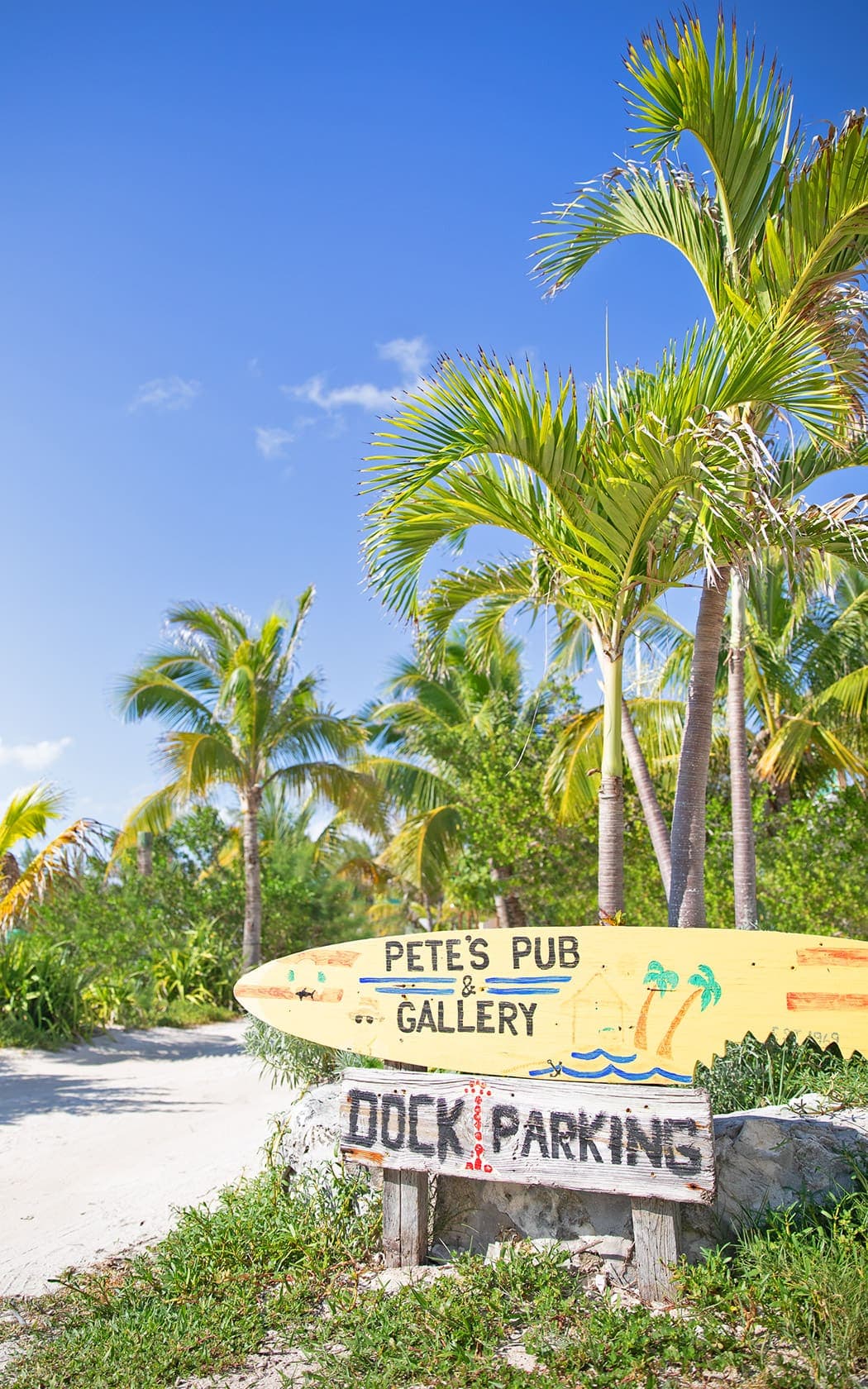 Beachside Surfboard Sign