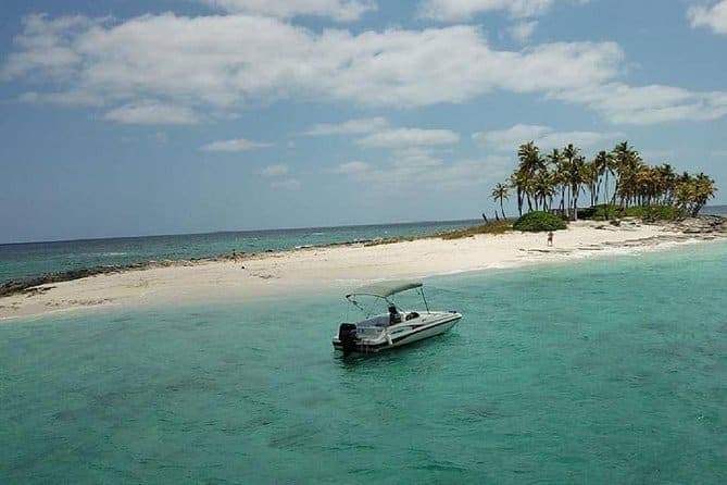 Tropical Boat Charter to Rose Island