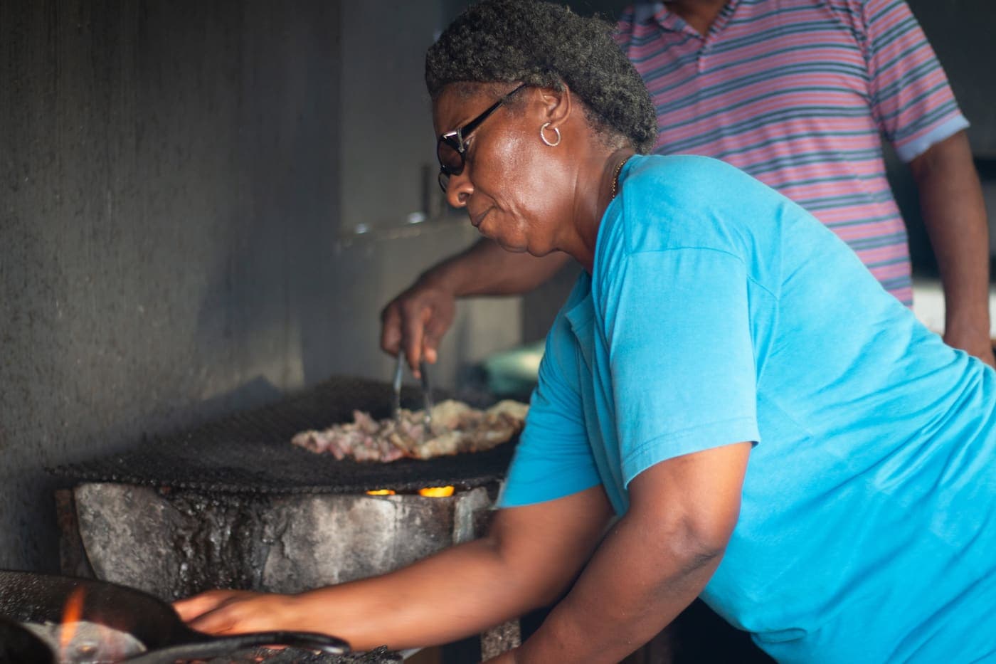 Outdoor Fish Fry Cooking