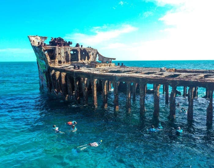Sapona Shipwreck Snorkeling Adventure