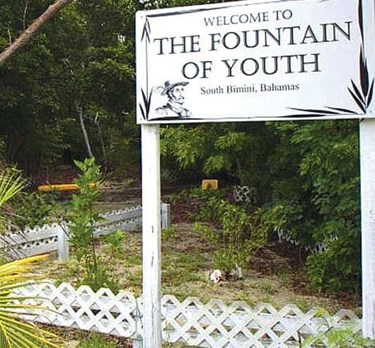 natural wonder fountrain of youth