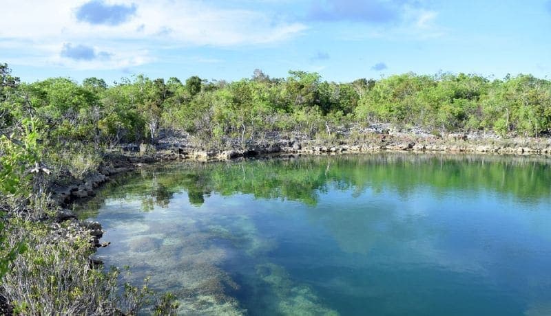Mermaid Hole near Bain Town, Cat Island