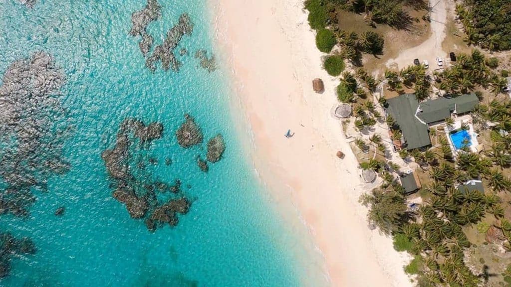 Greenwood Beach Aerial View