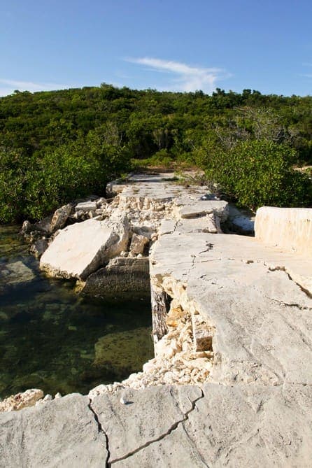 Newton’s Cay Beach Access Bridge