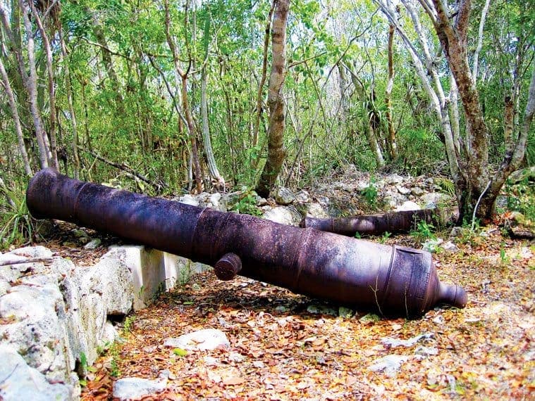 Abandoned British Gun Emplacement