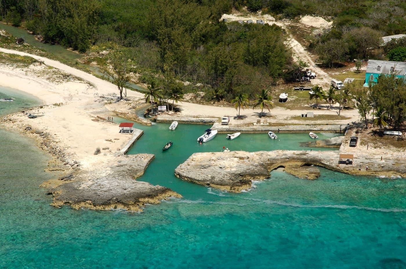 Landrail Point Marina Aerial View