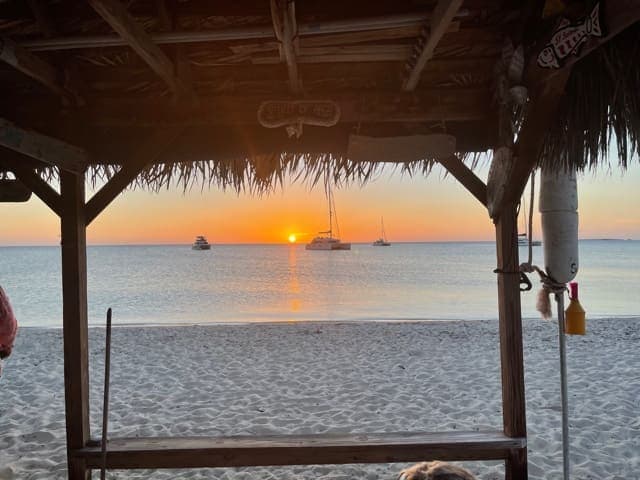 Tranquil Beach Sunset