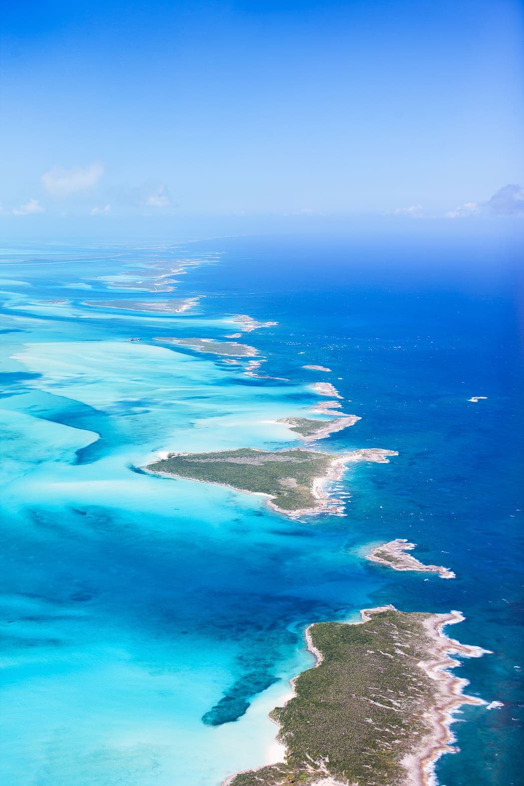 Ragged Island Aerial Panorama