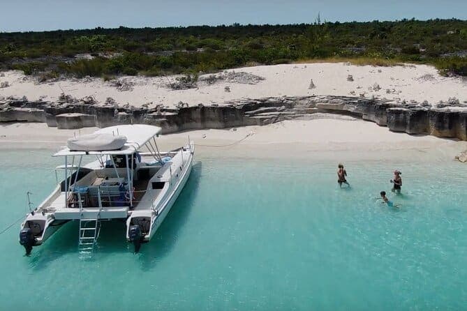 Private Catamaran Beach Stop